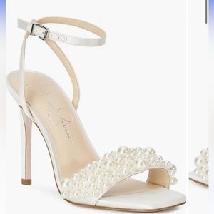 Jessica Simpson Pearl Heels